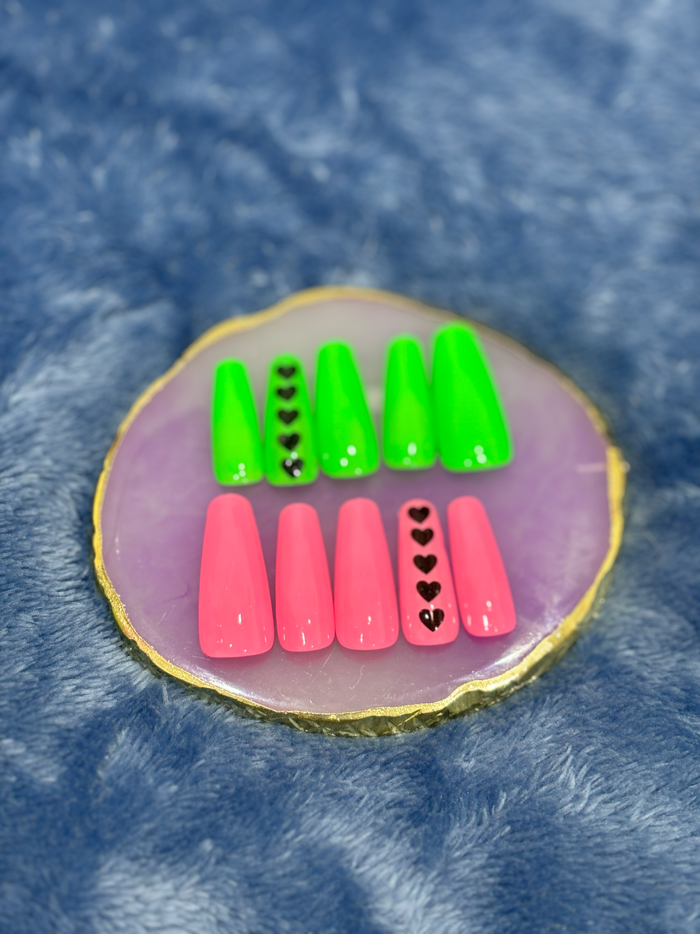 Neon Hearts