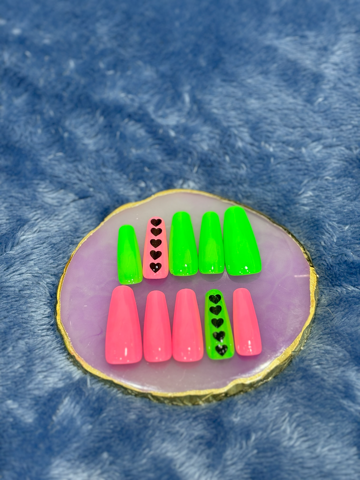 Neon Hearts
